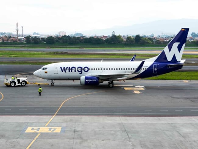Avión de Wingo. Foto: (Colprensa-Wingo).