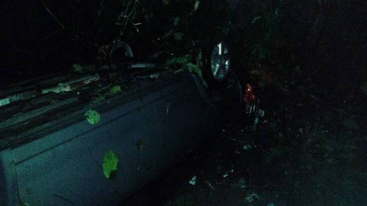 Cinco heridos deja accidente de tránsito en la vía La Linea en Quindío