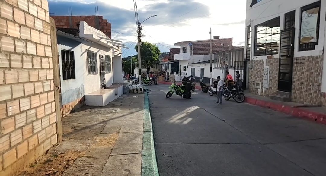 Policía resultó herido en medio de un procedimiento en el barrio Circunvalación / Foto: Noticias Cúcuta 75