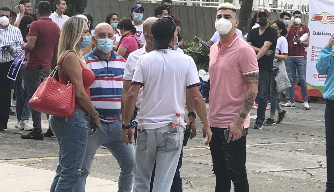 Michael Rángel en el Manuel Murillo Toro previo a la final del 2021-II