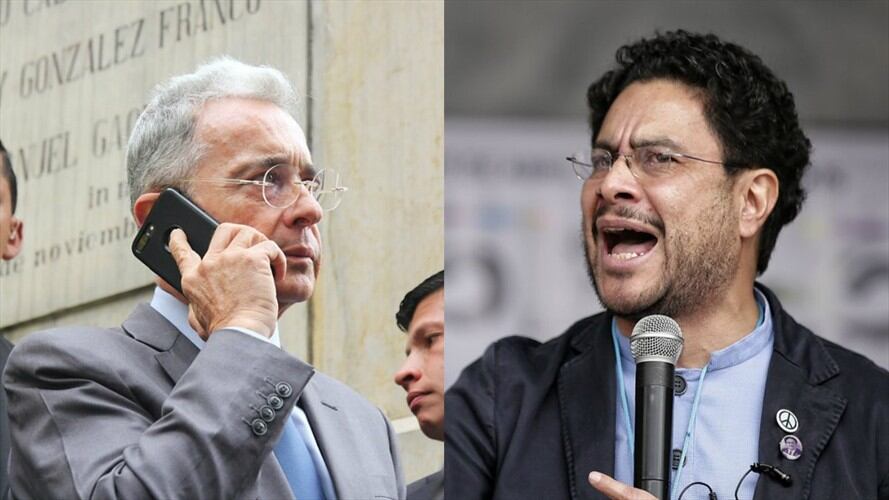 Ivpan Cepeda (derecha) controvirtió algunas de las afirmaciones hechas por Álvaro Uribe. Foto: Colprensa
