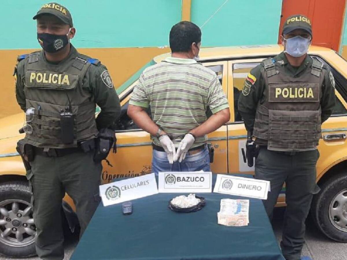 Capturan en Caldas a tres personas por presunto tráfico de estupefacientes