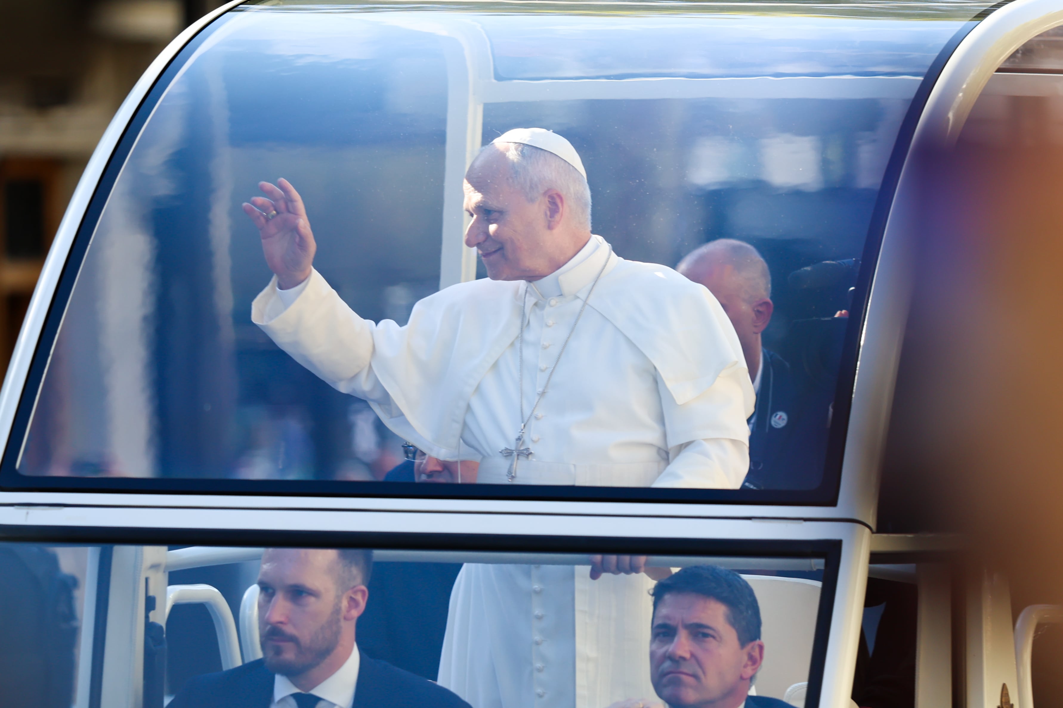 Papa León XIV en Francia. 25 de septiembre de 2026. Foto: Getty Images.