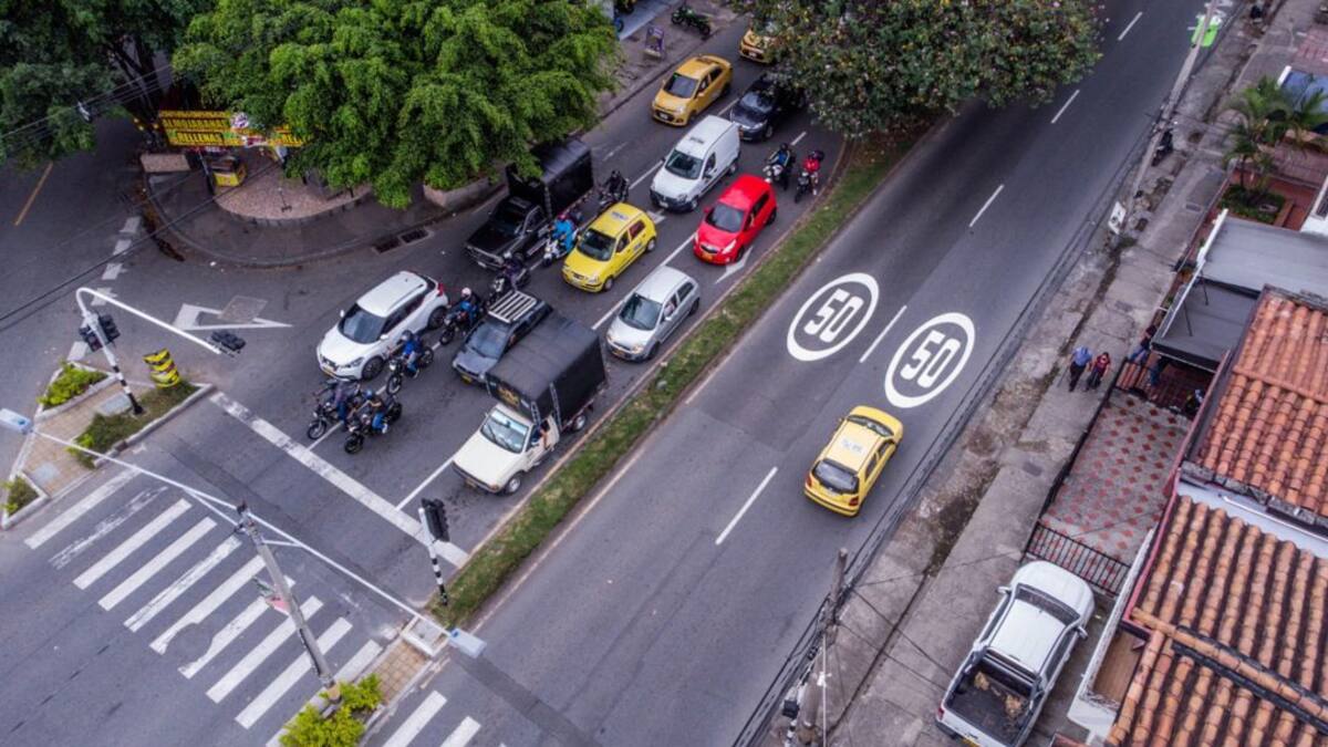 Alcaldía disminuirá velocidad en cinco importantes vías de Medellín