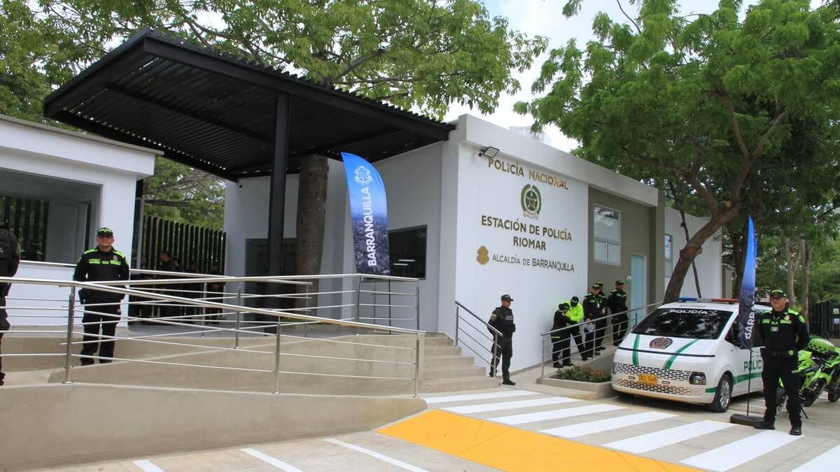 Barranquilla estrena estación de Policía en Riomar con más de 140 uniformados