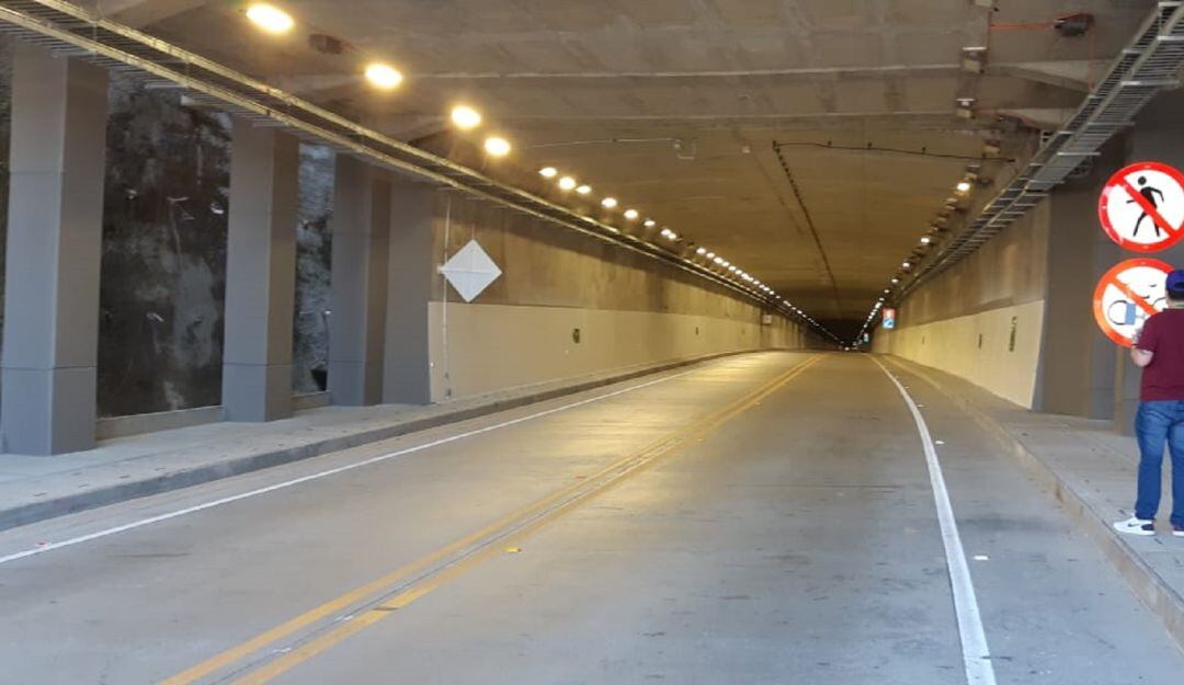 Entrada al Túnel Tesalia, Kilómetro 41