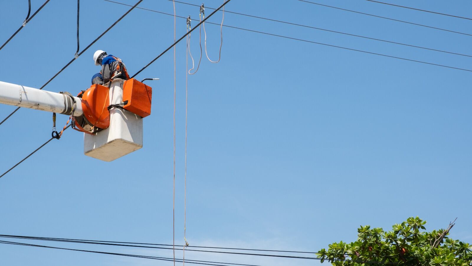 Barrios sin luz en Barranquilla. Foto: Air-e Intervenida.
