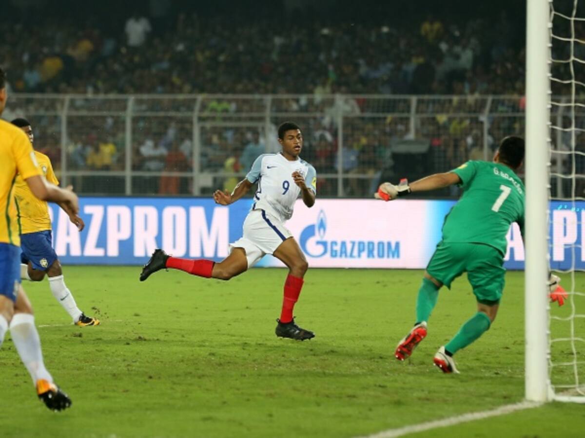 Inglaterra derrota a Brasil y jugará la final del Mundial sub-17