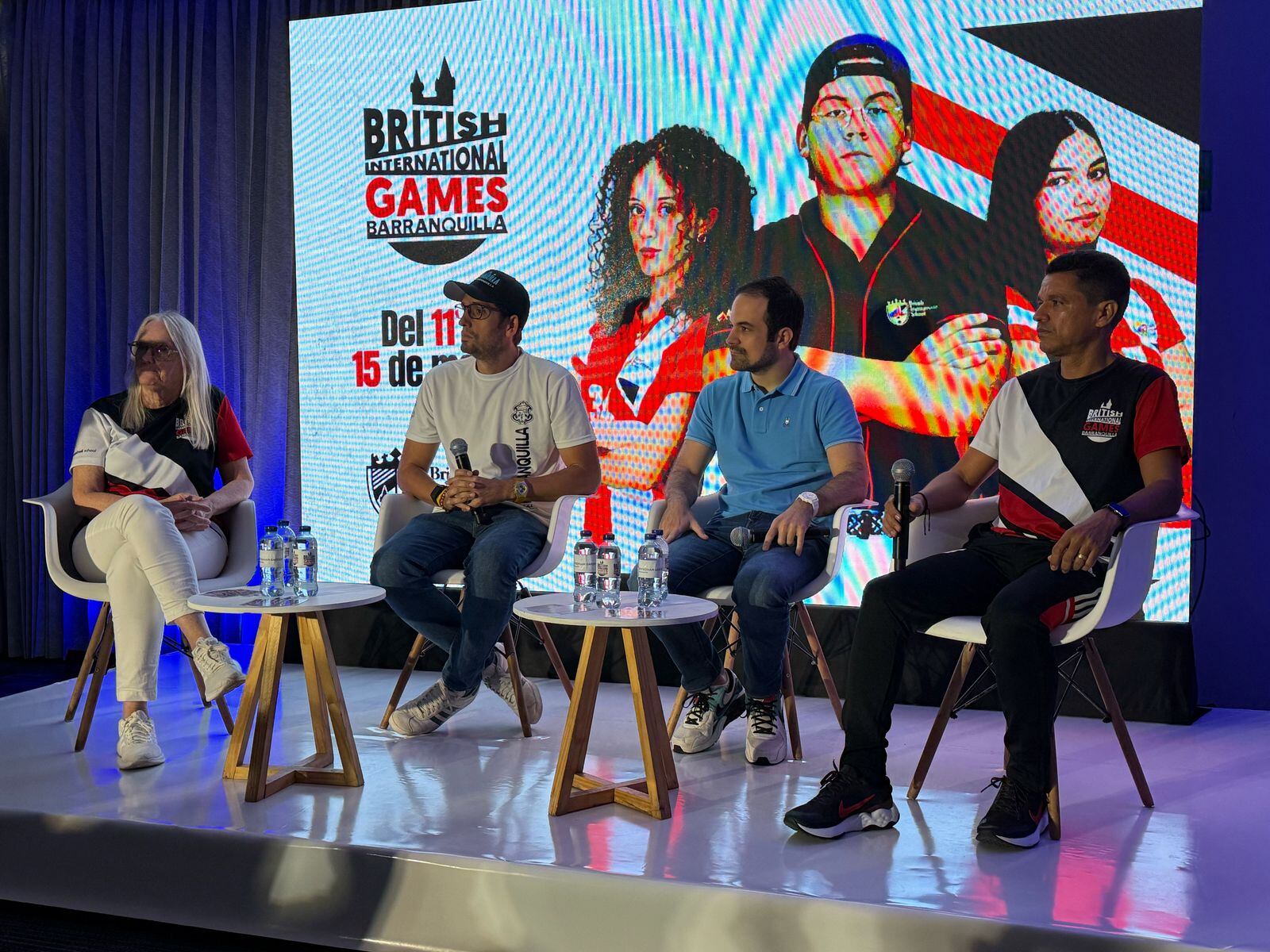 Rueda de prensa del lanzamiento del Big Games 2025 del British International.