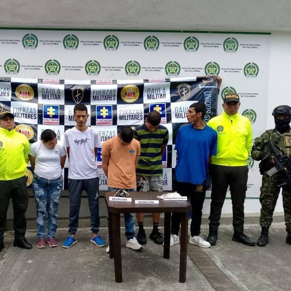 'Los Churros' quedaron tras las rejas en el Tolima