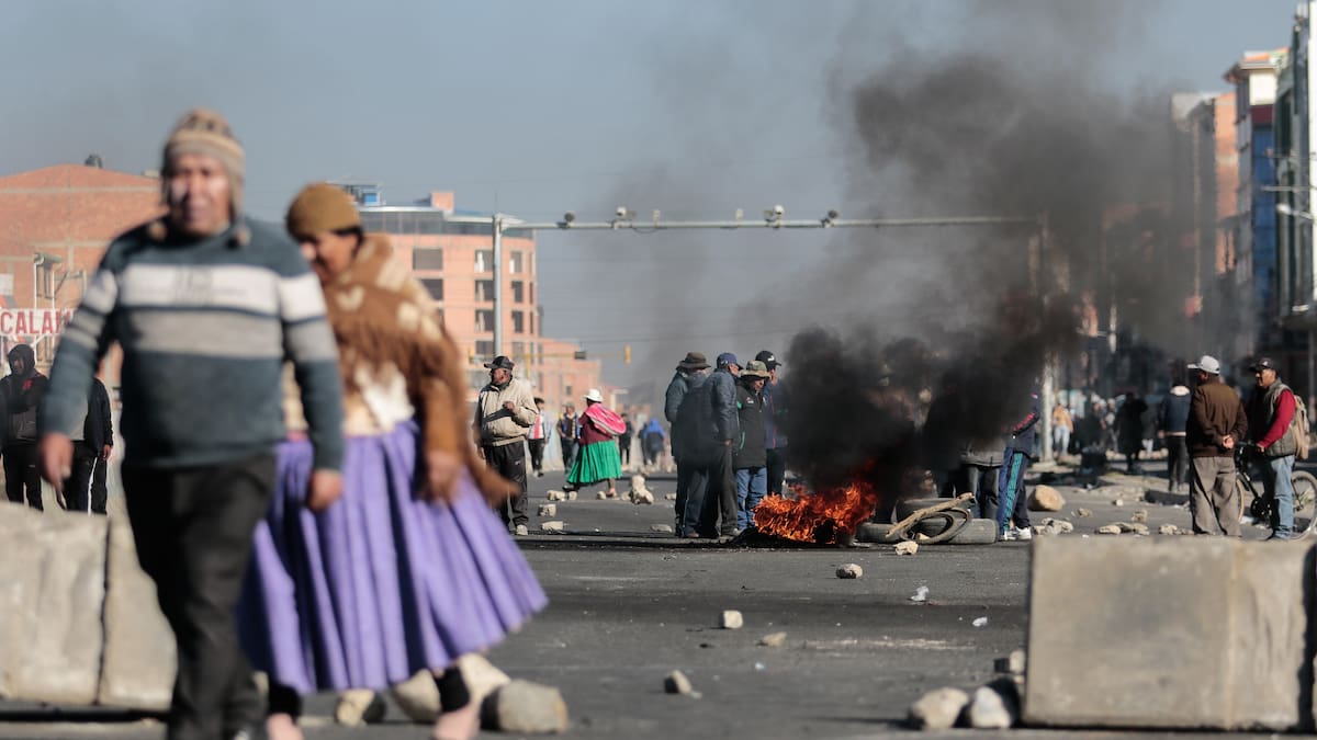 Chile envió ayudas humanitarias a Bolivia ante bloqueos y protestas en La Paz