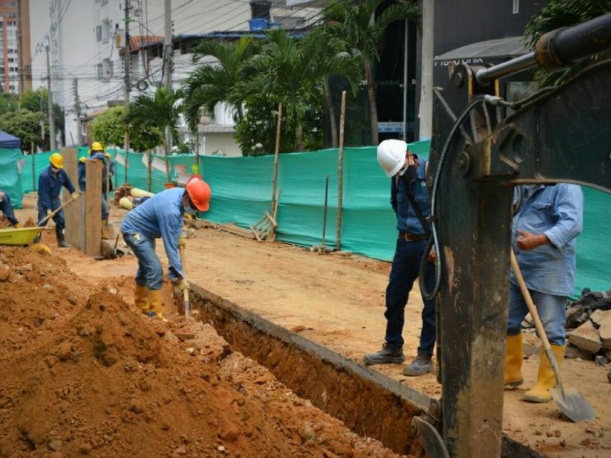 Hay cierres viales en dos barrios de Bucaramanga