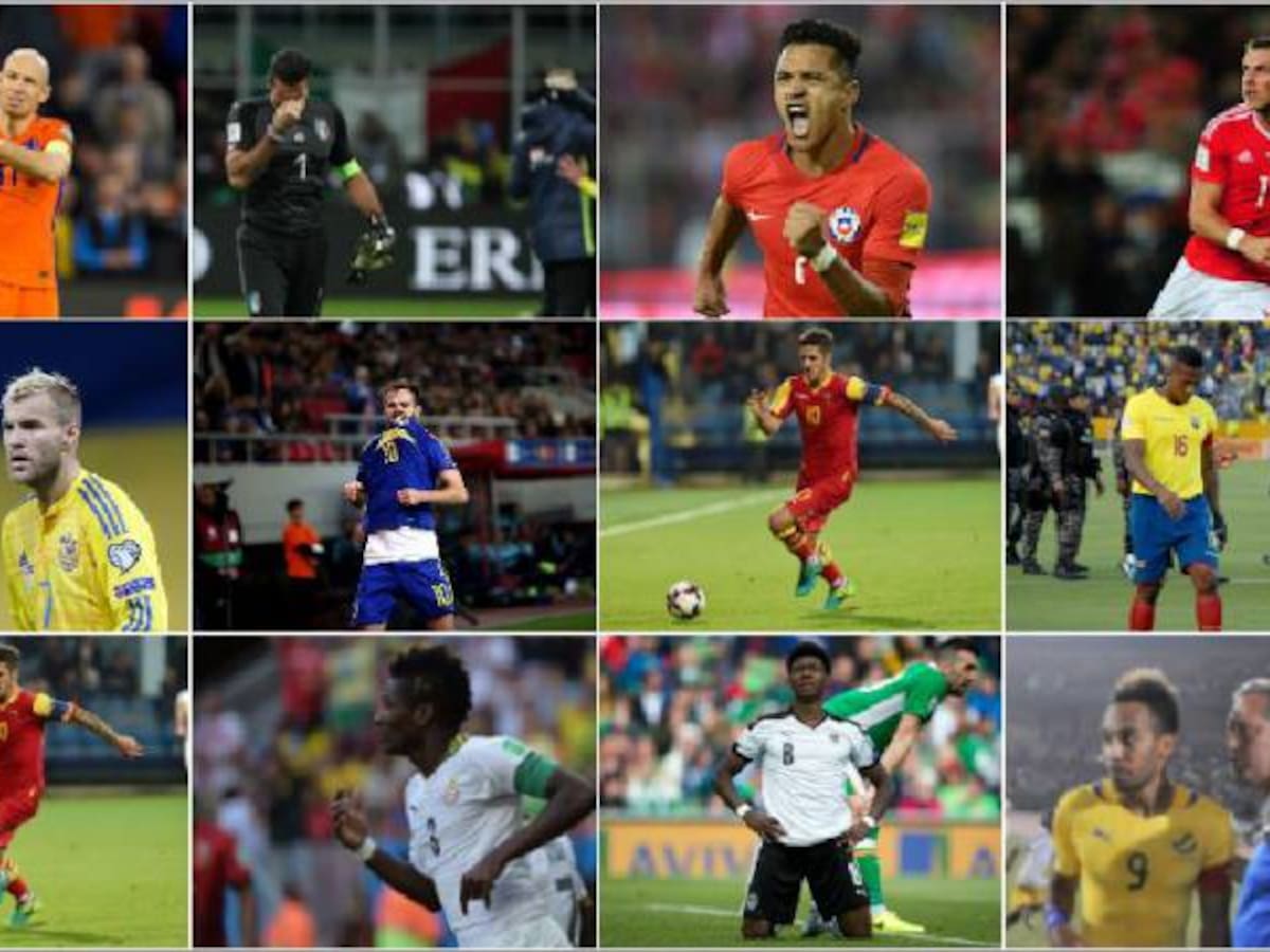 Las estrellas que se quedaron sin Mundial