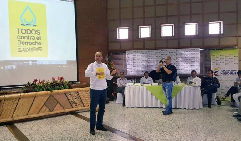 La campaña todos contra el derroche adelanta el gobierno nacional en todo el país.