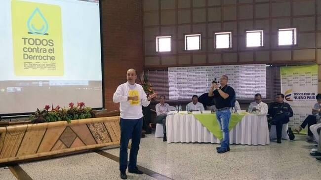 La campaña todos contra el derroche adelanta el gobierno nacional en todo el país.