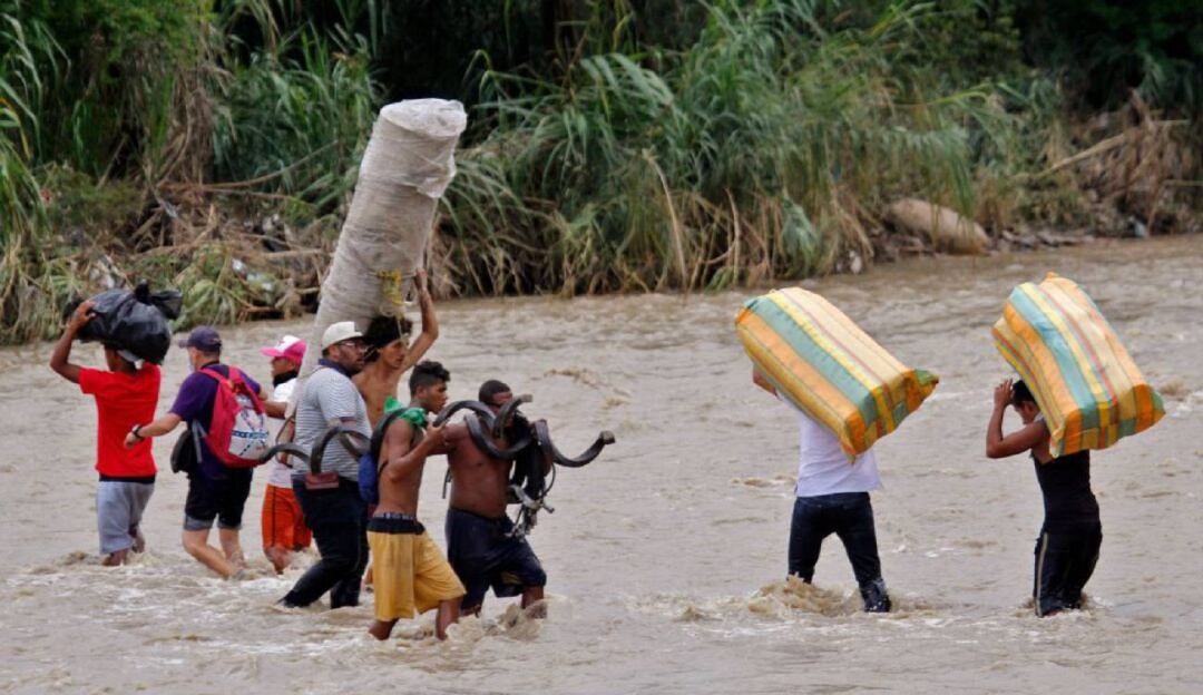 Migrantes venezolanos
