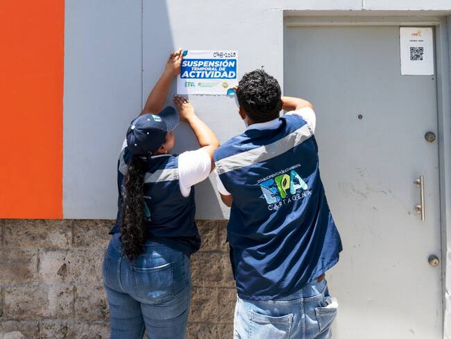 12 medidas preventivas a establecimientos comerciales y obras de construcción en Cartagena
