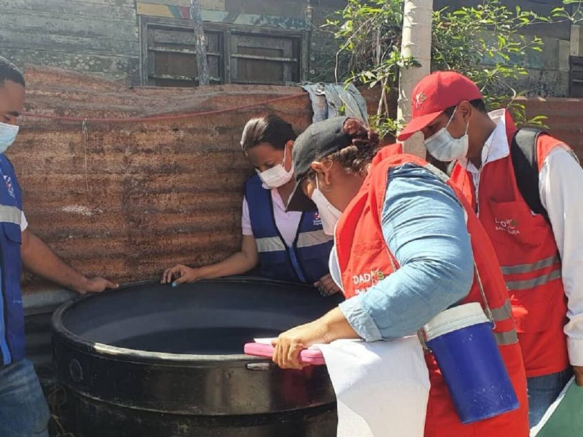 Dadis realizó jornada de prevención contra el dengue en Islas del Rosario