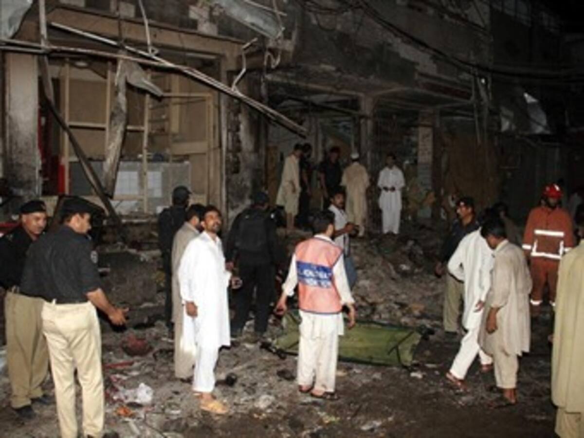 Por lo menos 70 muertos en atentado suicida en Pakistán