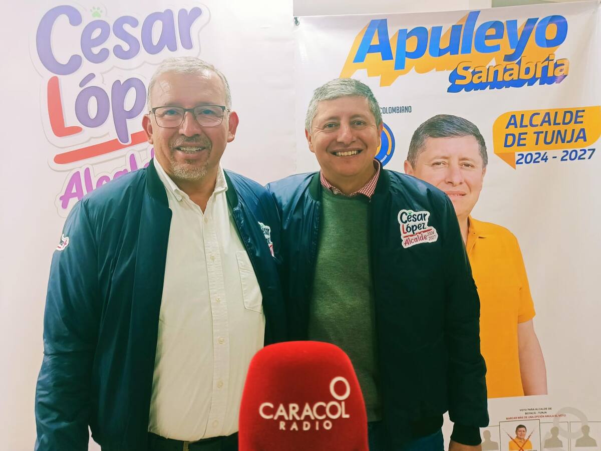 Apuleyo Sanabria se suma a la candidatura de César López a la alcaldía de Tunja