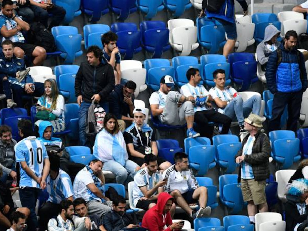 Hinchas argentinos agredieron a croatas luego de la derrota de su selección