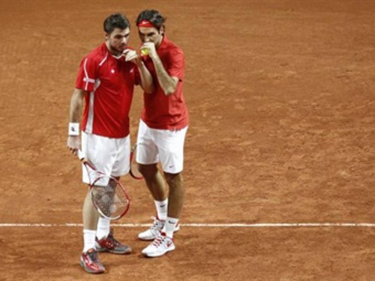 Argentina a cuartos de final en la Copa Davis. Eliminada la Suiza de Federer