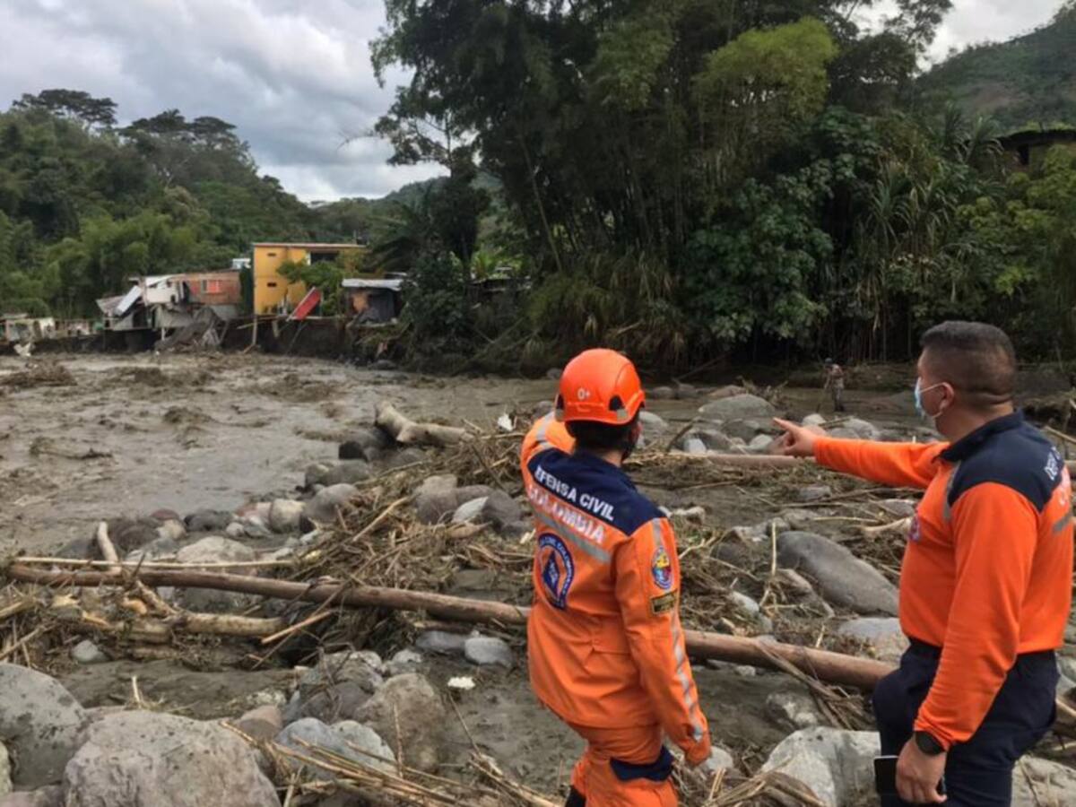 Más de 1.300 familias deben ser reubicadas en la cuenca del rio Combeima