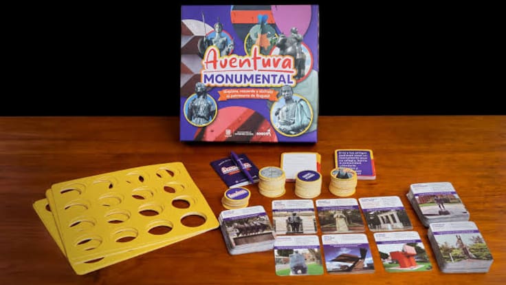 Aventura Monumental, un juego de mesa para descubrir las historias ocultas detrás de los monumentos de Bogotá