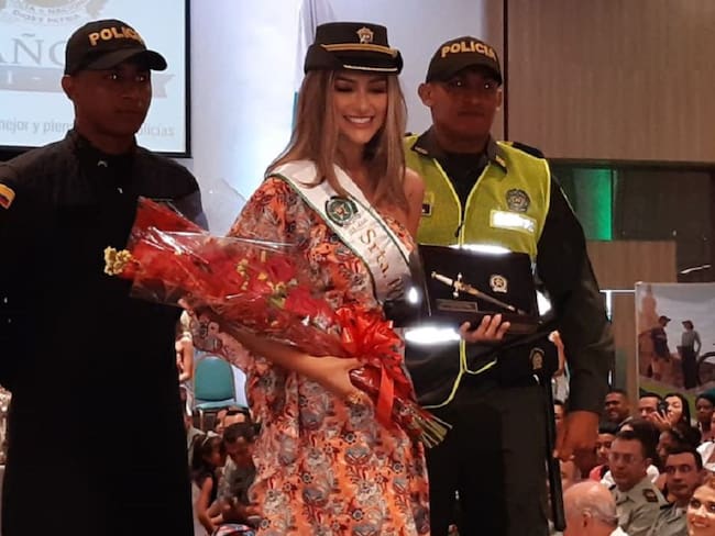 Señorita Quindío, nueva reina de la Policía Nacional