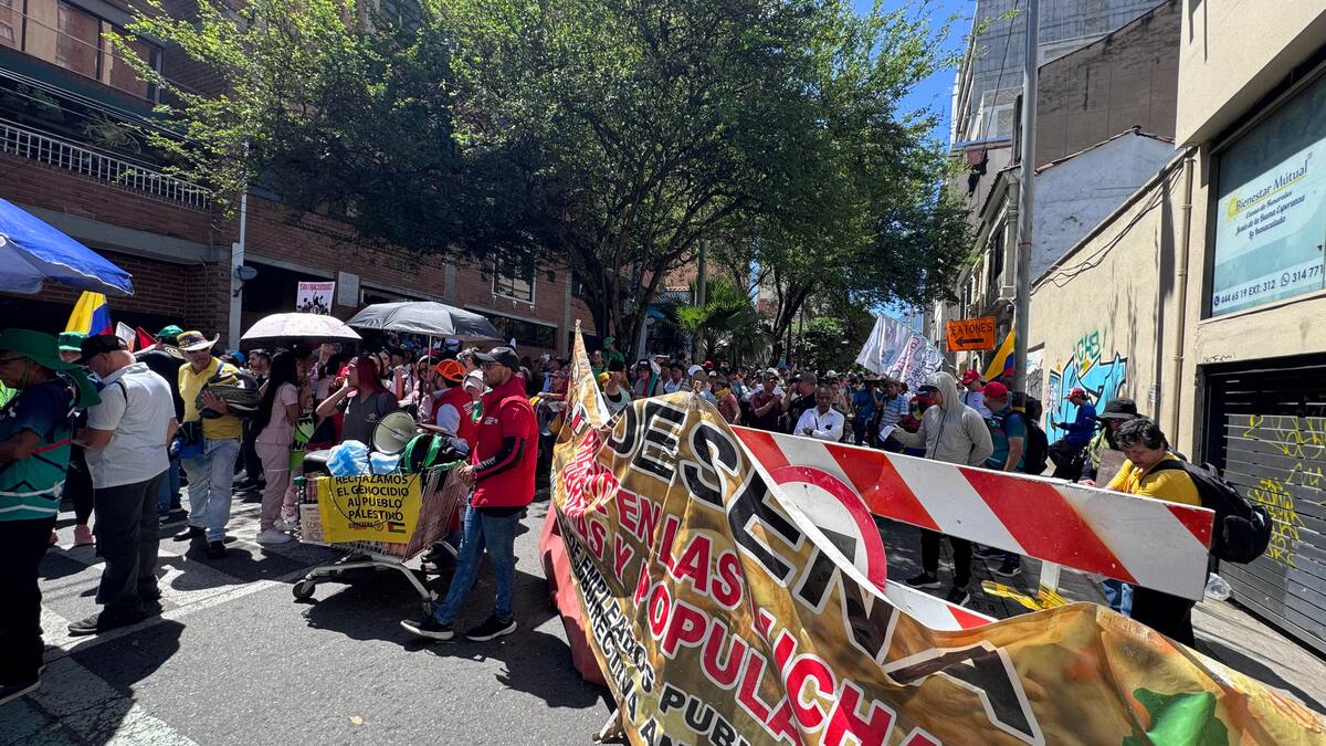 Así será la marcha de este 11 de junio en Medellín. ¿Horario y recorrido?