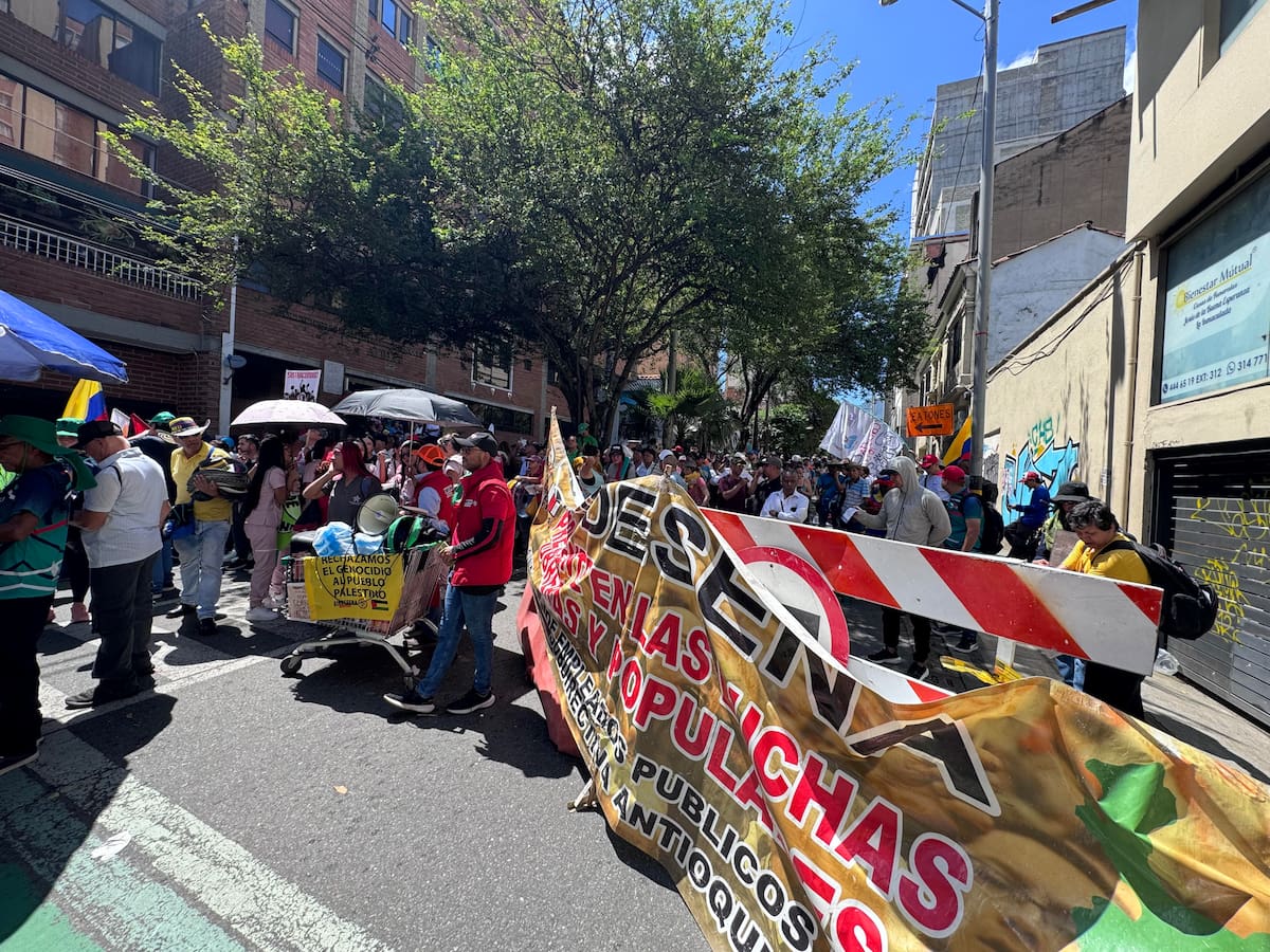 Así será la marcha de este 11 de junio en Medellín. ¿Horario y recorrido?