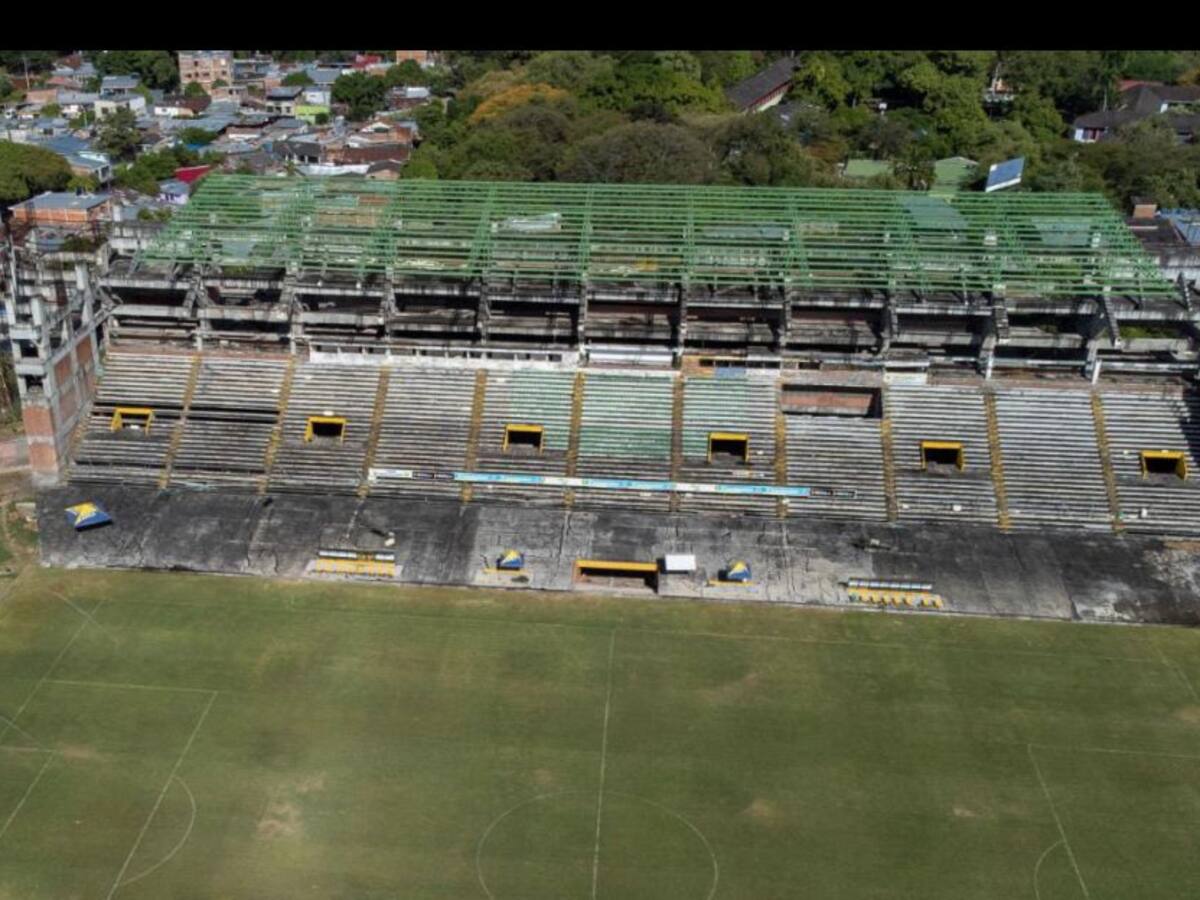 Se reactivan obras del estadio de Neiva