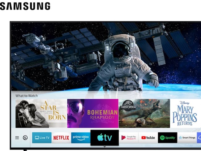 ¿Amigos y rivales? Por primera vez app de Apple llega a televisores Samsung