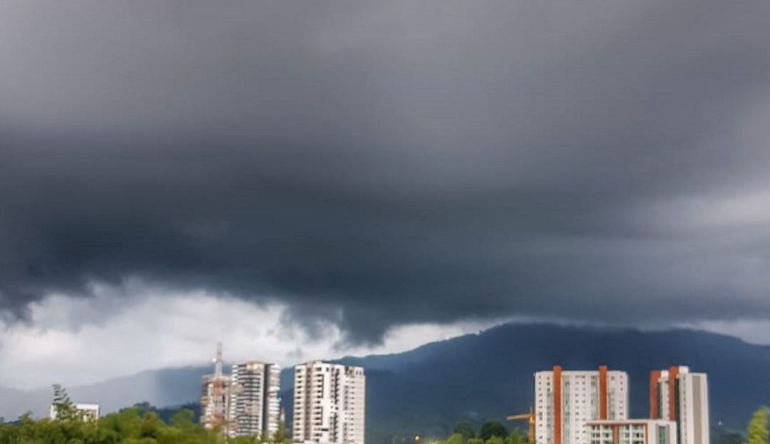 Día nublado en Armenia 