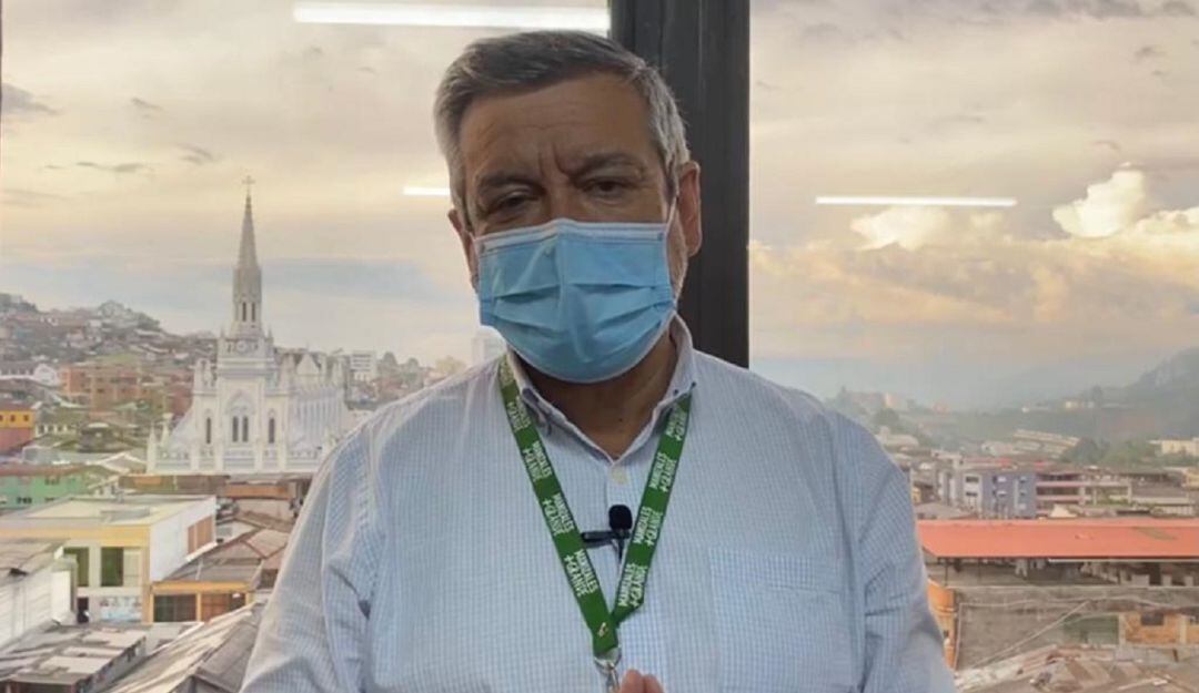Secretario de Salud de Manizales, Carlos Humberto Orozco.