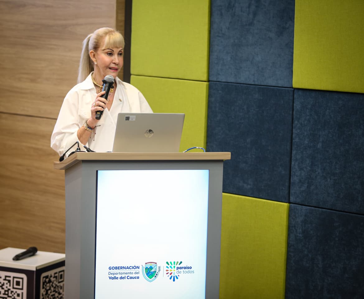 Dilian Francisca Toro, gobernadora del Valle del Cauca. Foto: Gobernación.