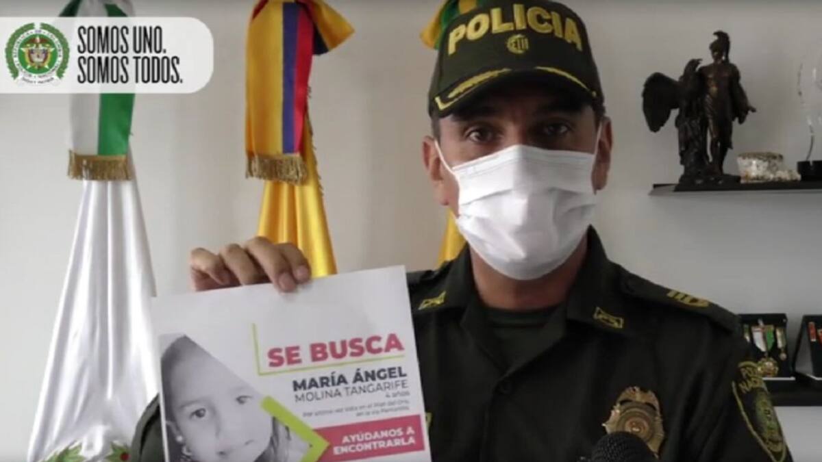 Autoridades siguen buscando a la niña de 4 años desaparecida en Aguadas