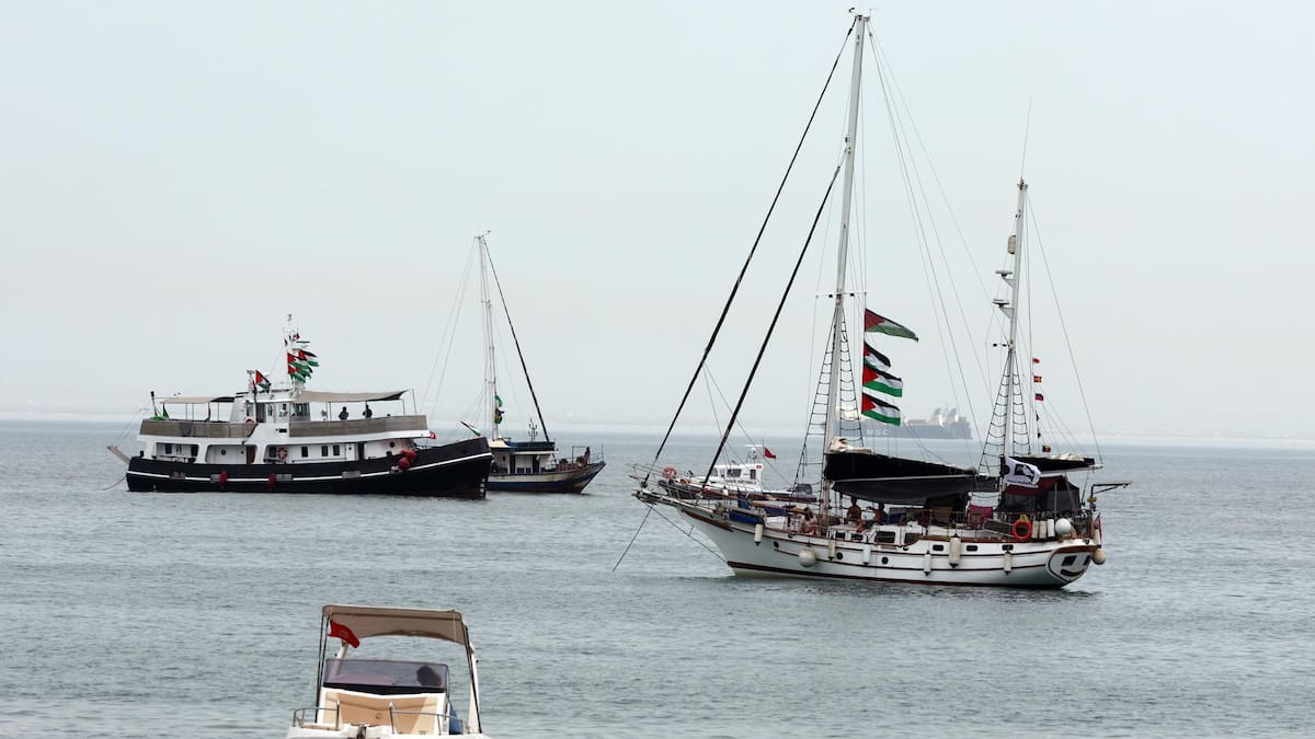 30 barcos de la Flotilla Global Sumud siguen su camino a Gaza pese a las interceptaciones de Israel