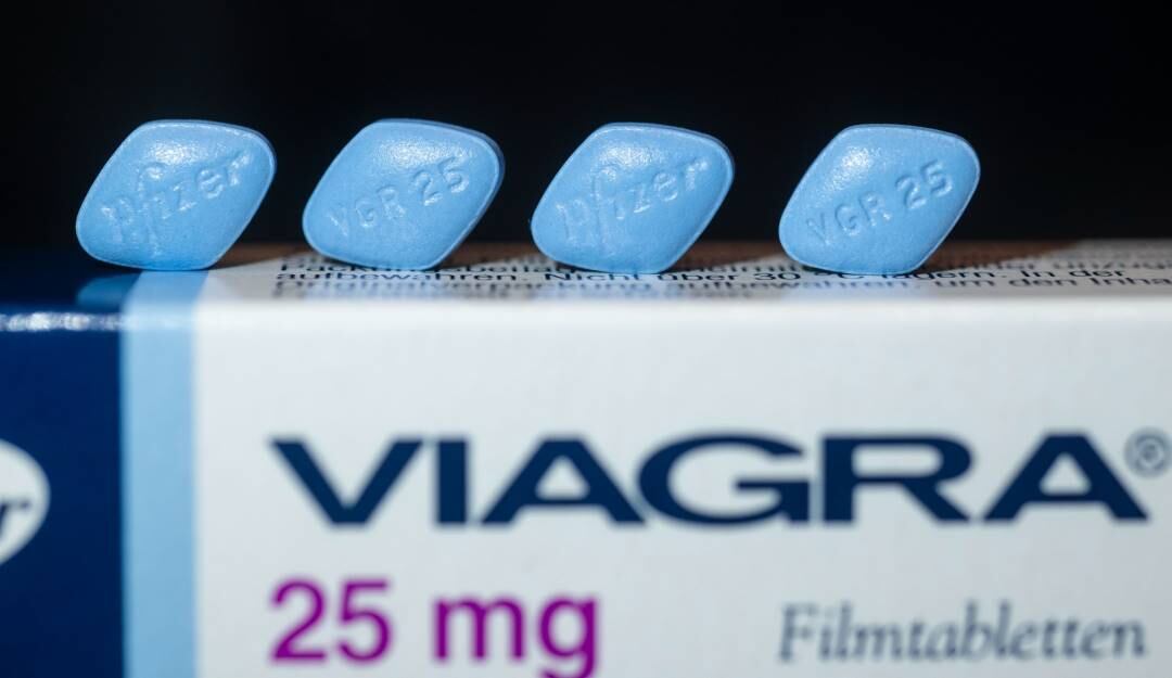 Pastillas de viagra producidas por la farmacéutica Pfizer.                  Foto: Getty 