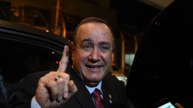 El presidente de Guatemala, Alejandro Giammattei. Foto: Getty