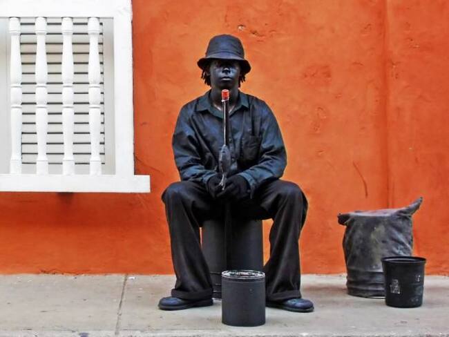 IPCC revisa proyecto de estatuas humanas en Centro Histórico de Cartagena