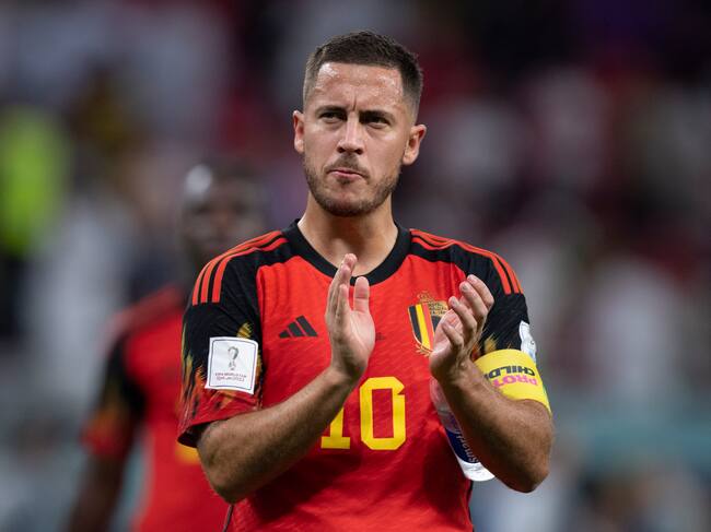 Eden Hazard durante su última Copa del Mundo con Bélgica en Qatar 2022. (Photo by Visionhaus/Getty Images)