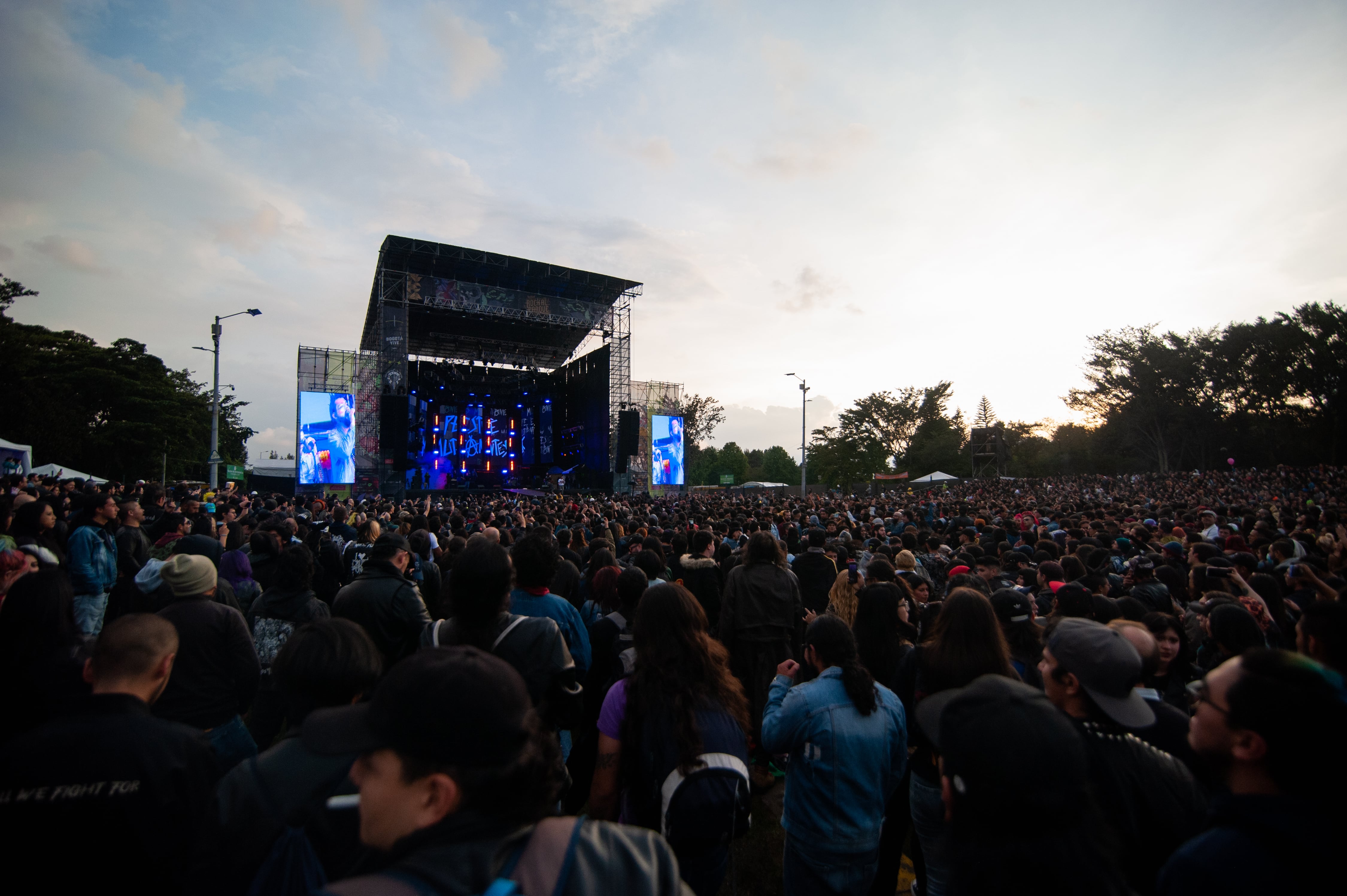Vista general del Festival Rock al Parque en Bogotá. FOTO: Chepa Beltran/Long Visual Press/Universal Images Group via Getty Images