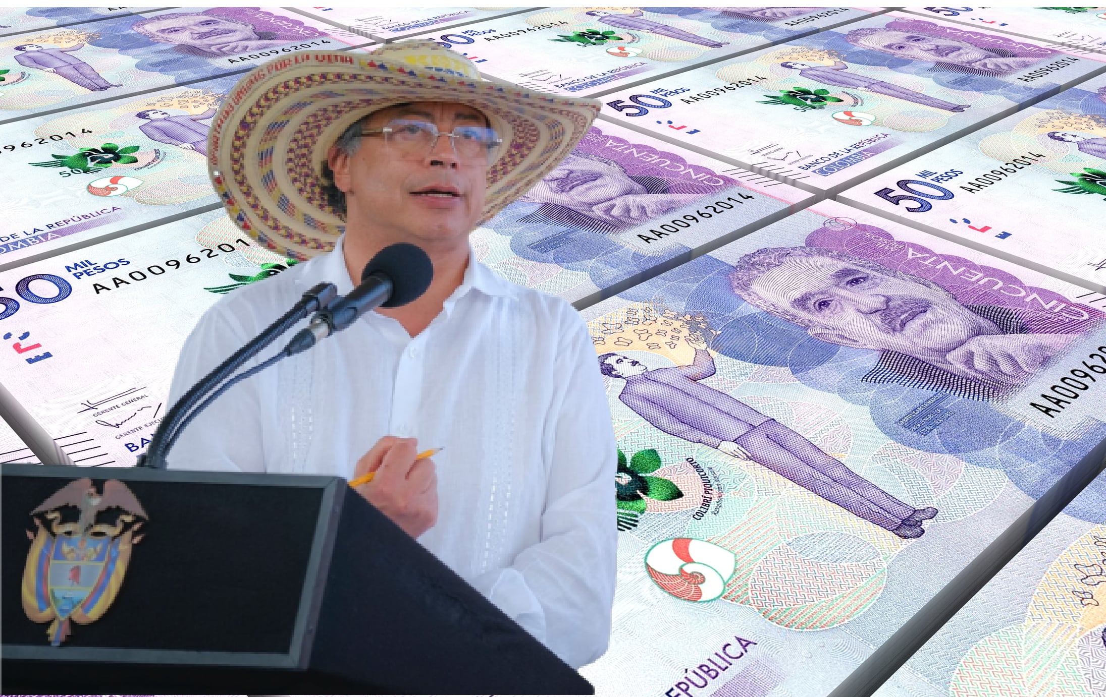 Los movimientos financieros y las 12 cuentas del presidente Petro