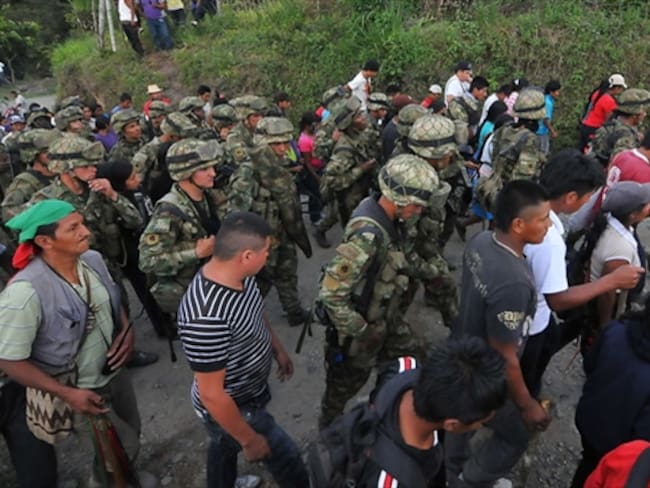Ejercitó confirma retención de 30 militares en Cauca
