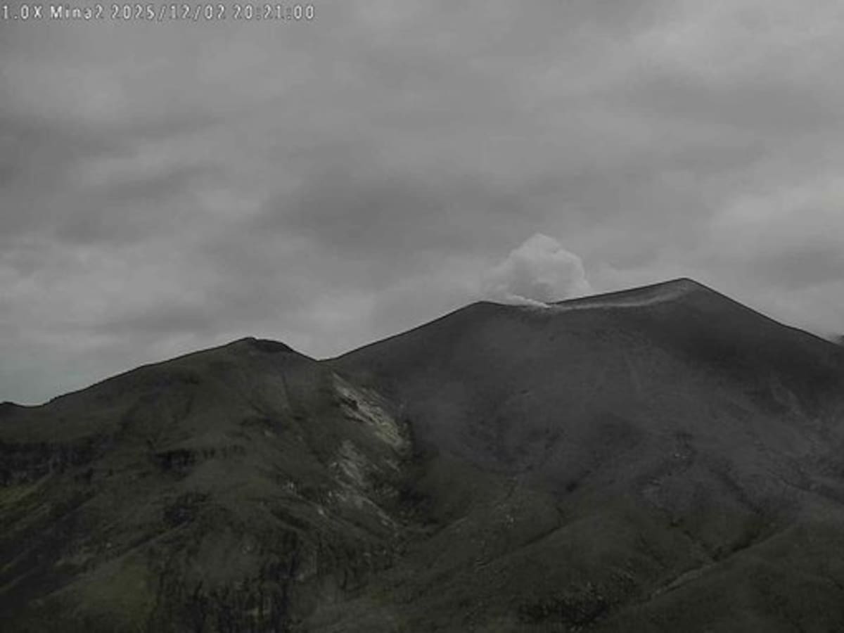 A un mes de la Alerta Naranja persiste la sismicidad y las emisiones de ceniza en el volcán Puracé
