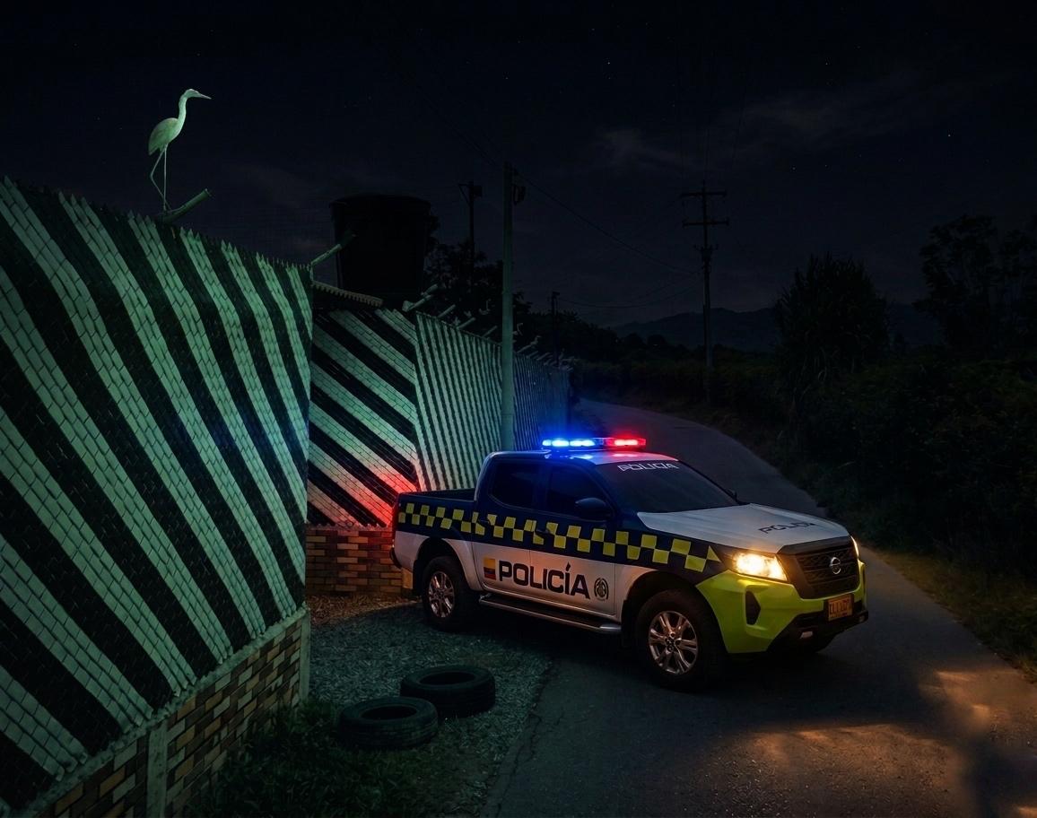 En esta finca en Circasia, Quindío fue asesinado en un hombre y dos más resultaron heridos Foto: Cortesía Entérate Quindío