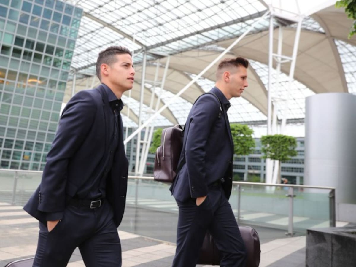 James y el Bayern ya se encuentran en Madrid para la semifinal de vuelta