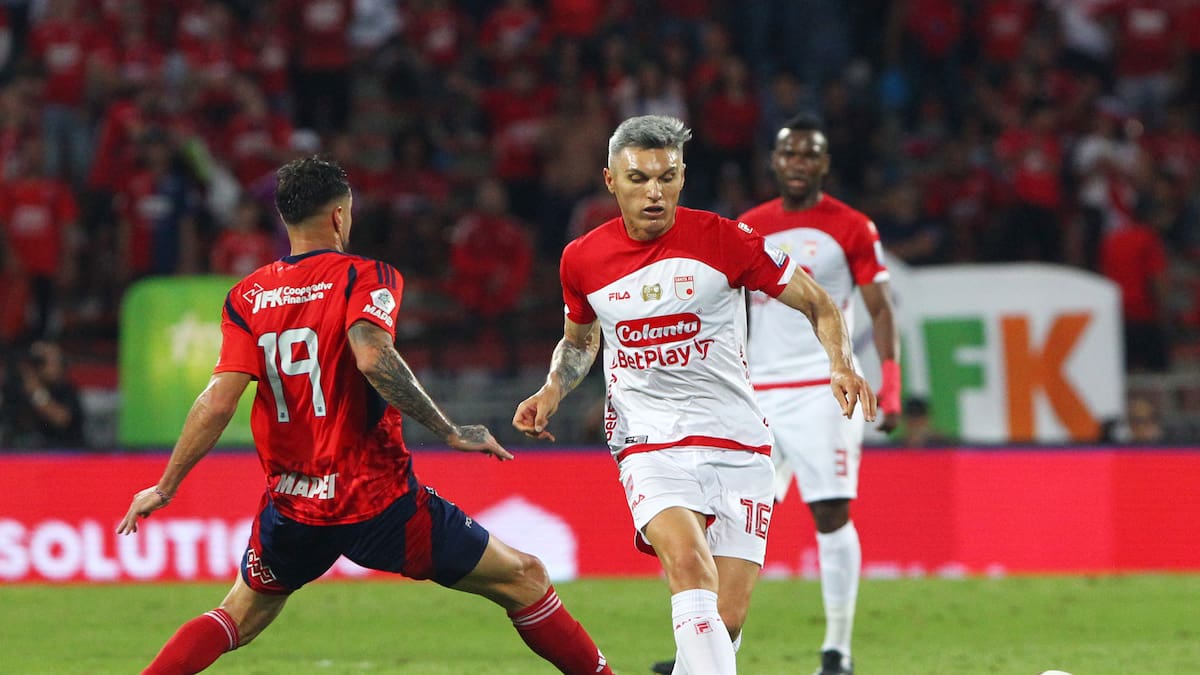 ¿Si empatan Medellín y Santa Fe hay alargue? Así se definirá el campeón de la Liga Colombiana 2025-1