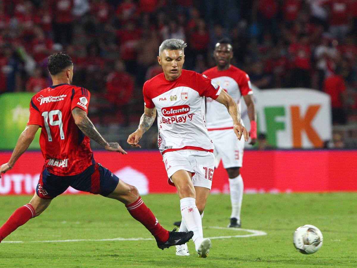 ¿Si empatan Medellín y Santa Fe hay alargue? Así se definirá el campeón de la Liga Colombiana 2025-1